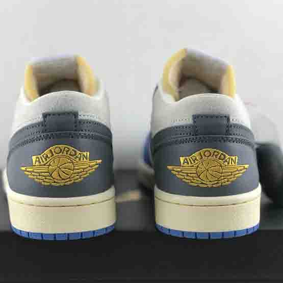 Air Jordan 1 Low “UNC Grey” Sneaker     DZ5376-469 - PerfectKickZ