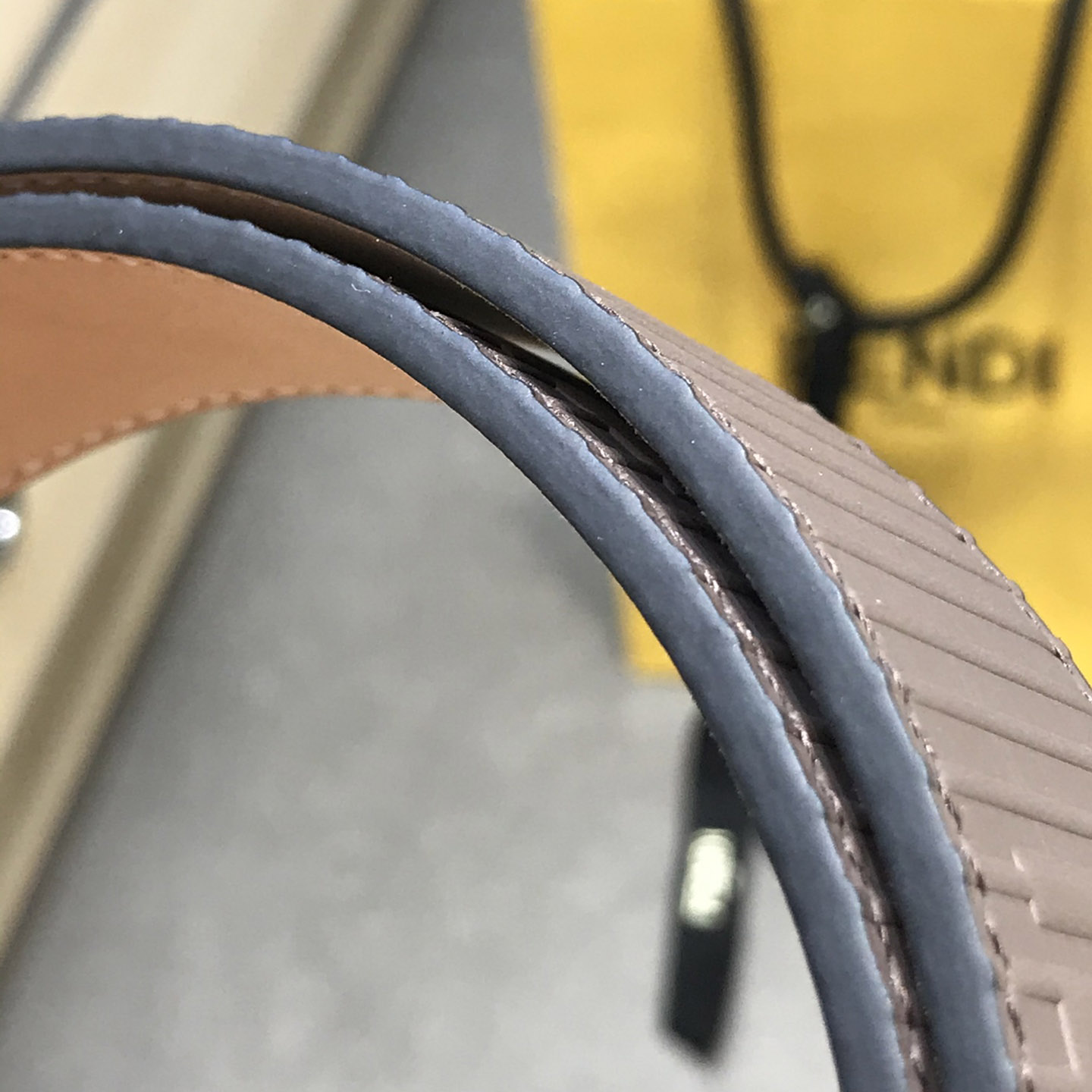 Fendi Brown Leather Belt - PerfectKickZ