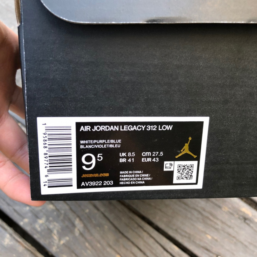 Air Jordan Legacy AJ312 Sneaker  AV3922-203 - PerfectKickZ