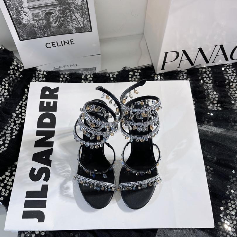 Rene Caovilla Stiletto Heel Sandals - PerfectKickZ