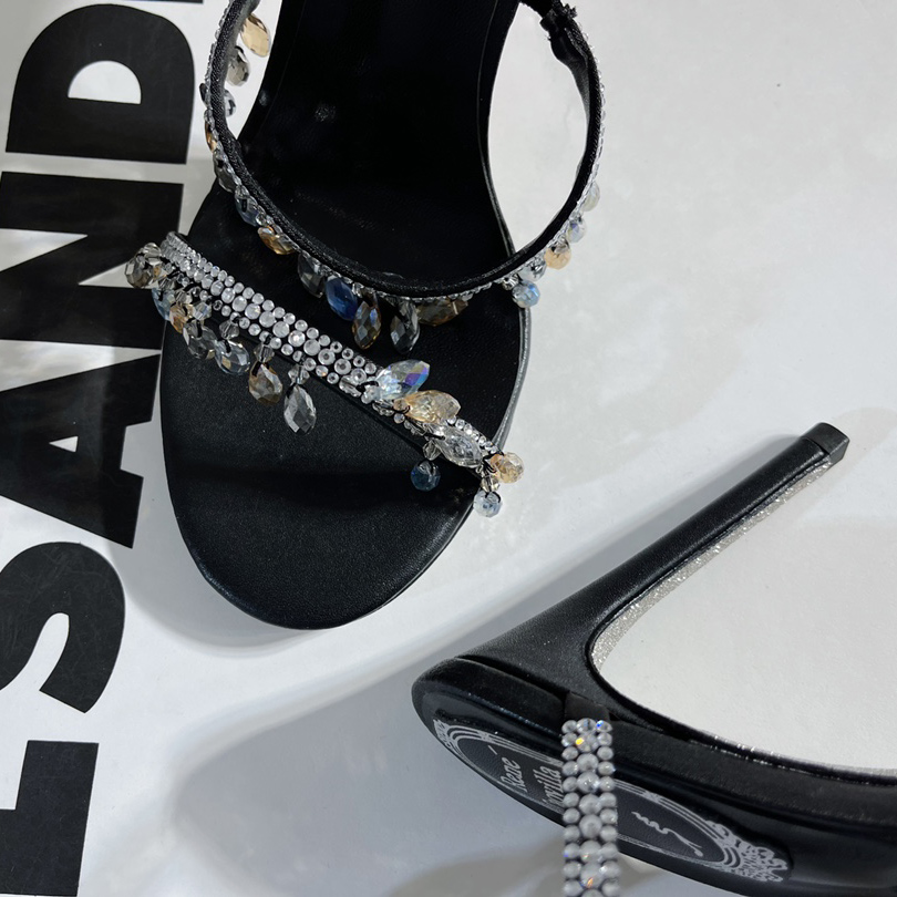 Rene Caovilla Stiletto Heel Sandals - PerfectKickZ