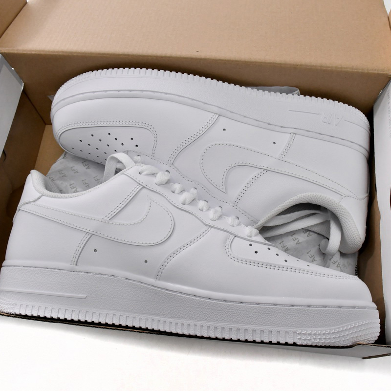 Nike Air Force 1 '07 Low White Sneaker   315122-111  - PerfectKickZ