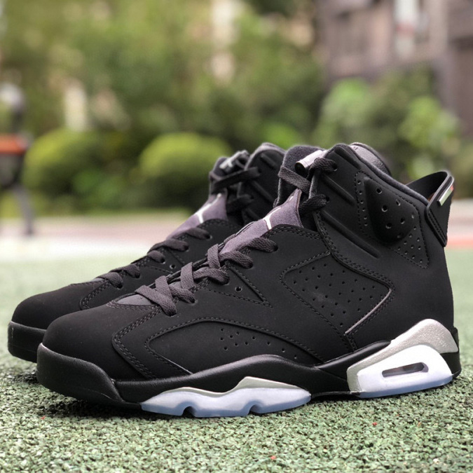 Air Jordan 6 “Black Chrome” Sneakers   DX2836-001 - PerfectKickZ