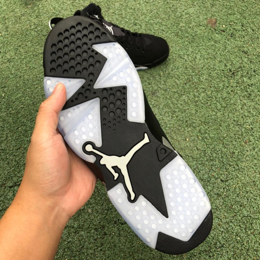 Air Jordan 6 “Black Chrome” Sneakers   DX2836-001 - PerfectKickZ
