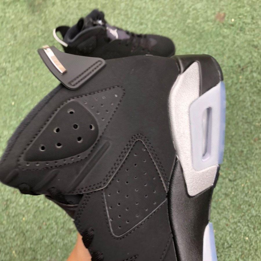 Air Jordan 6 “Black Chrome” Sneakers   DX2836-001 - PerfectKickZ
