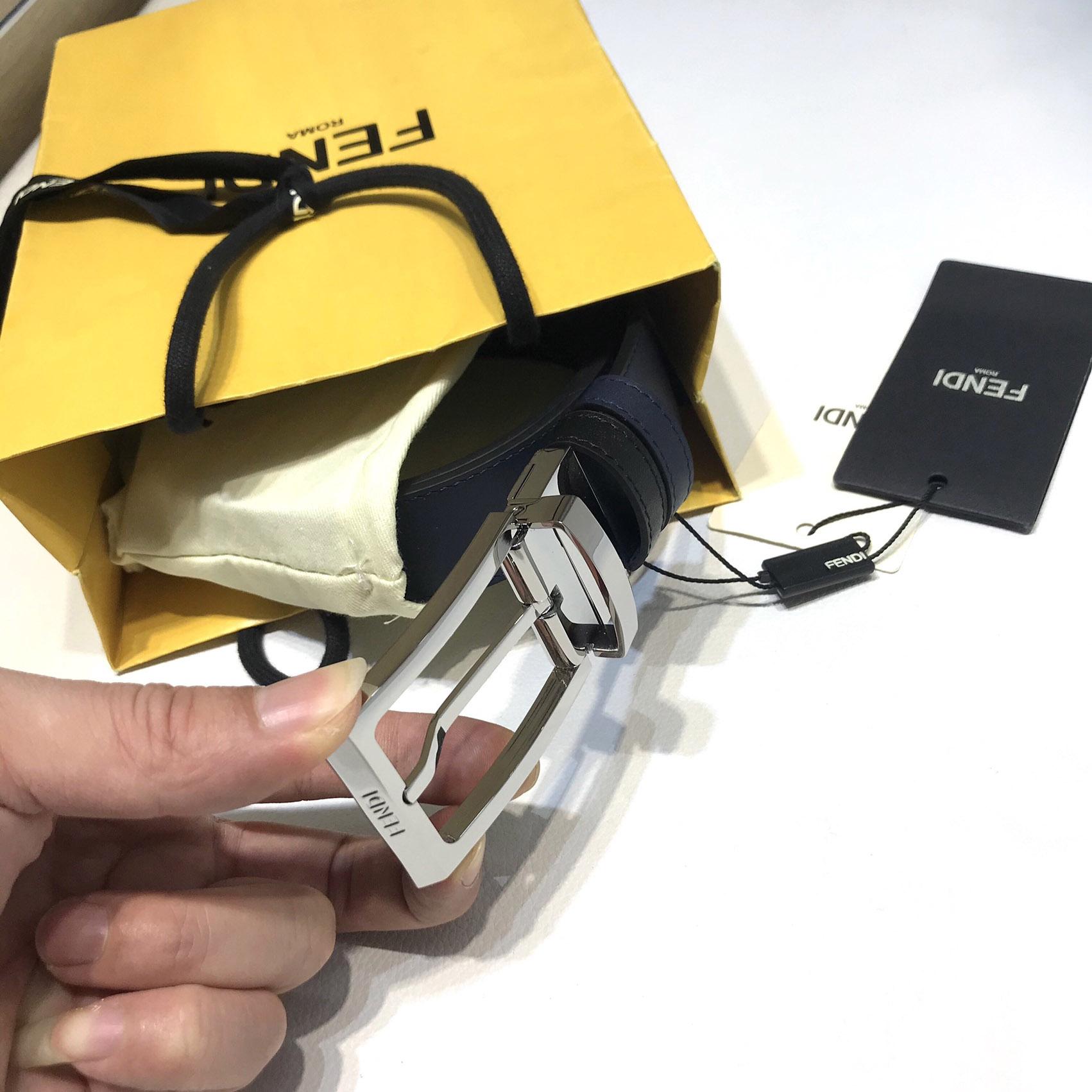 Fendi Leather Belt - PerfectKickZ