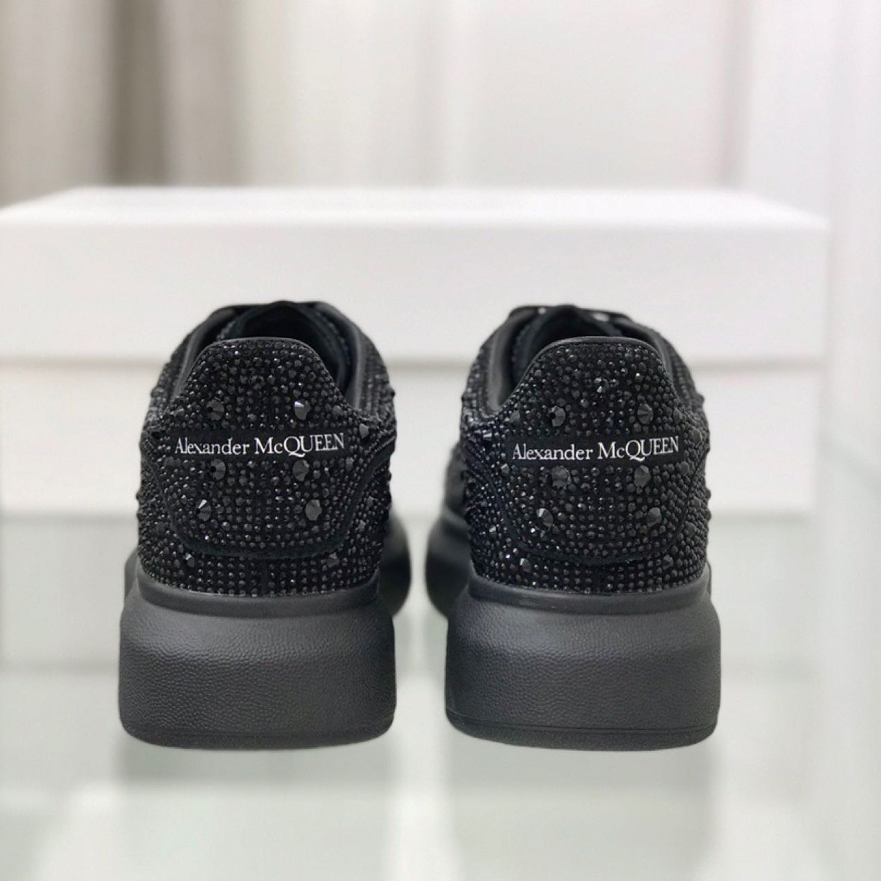 Alexander Mqueen Glitter Oversized Sneakers - PerfectKickZ