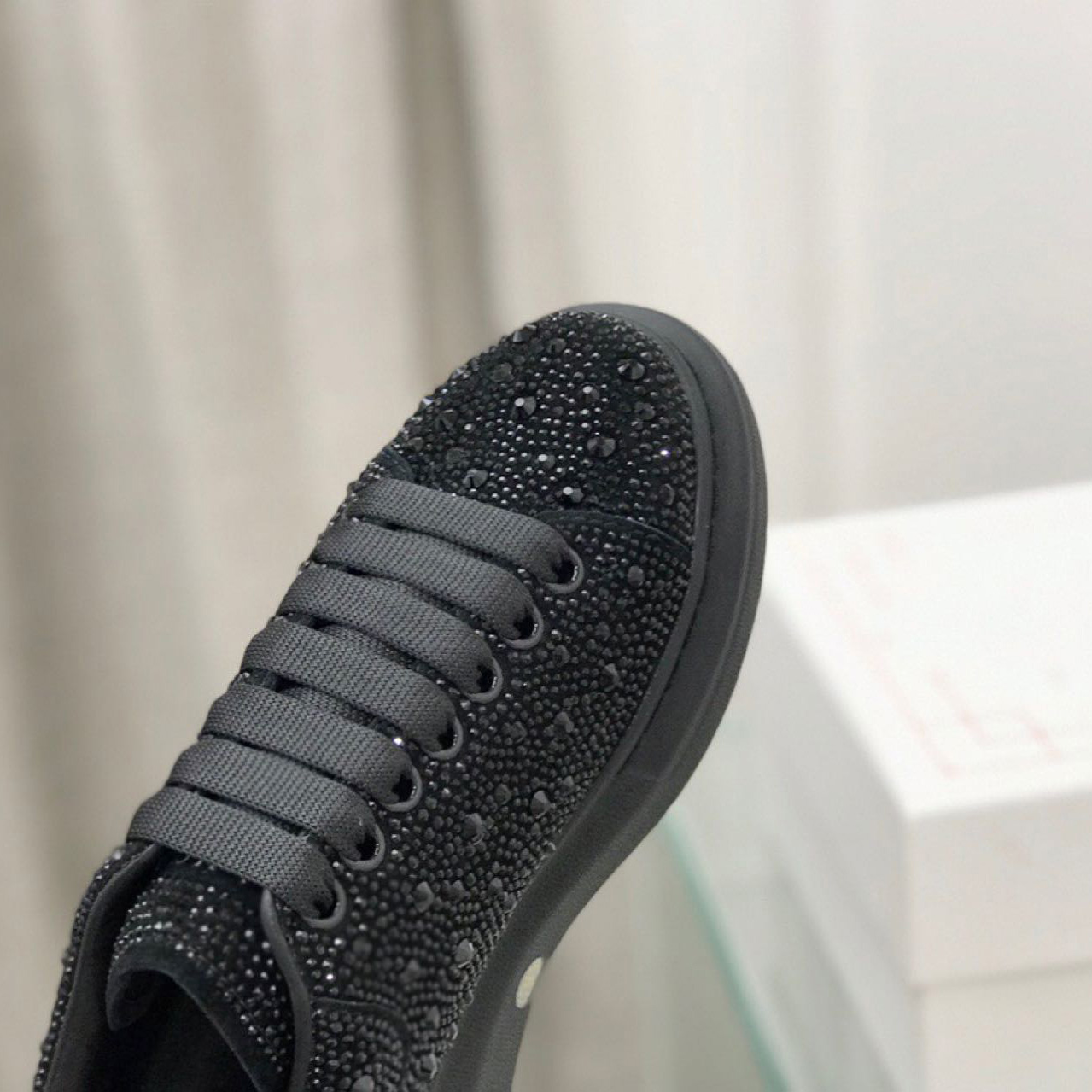 Alexander Mqueen Glitter Oversized Sneakers - PerfectKickZ