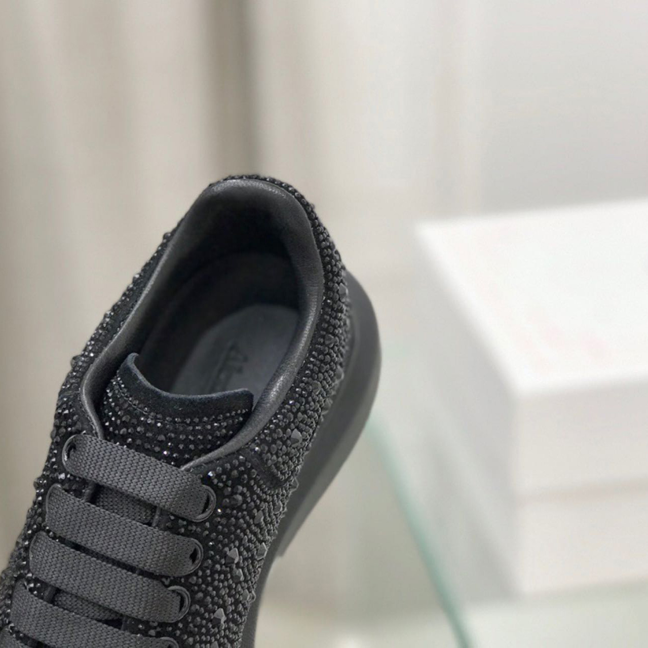 Alexander Mqueen Glitter Oversized Sneakers - PerfectKickZ