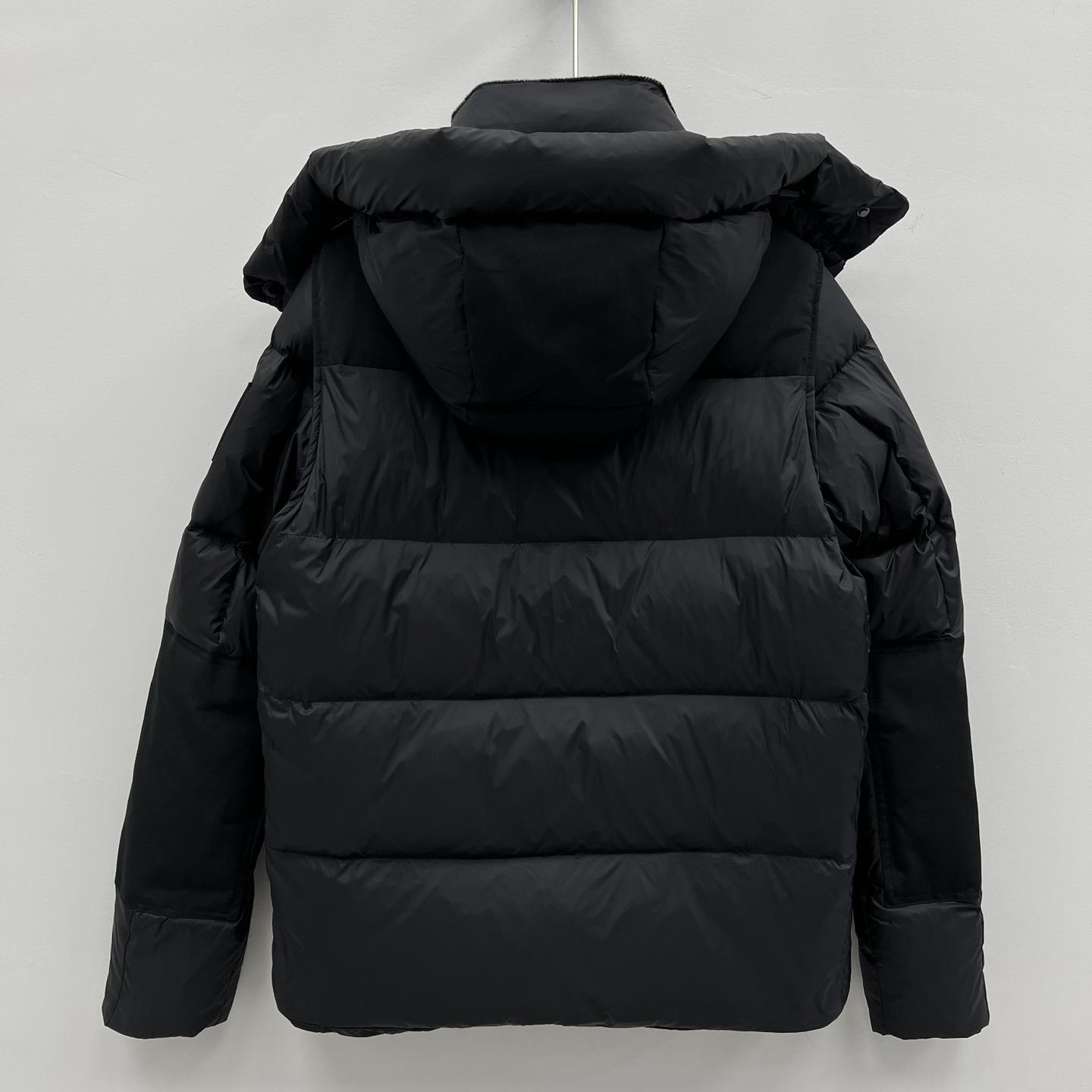 Burberry Detachable Sleeve Hooded Puffer Jacket - PerfectKickZ