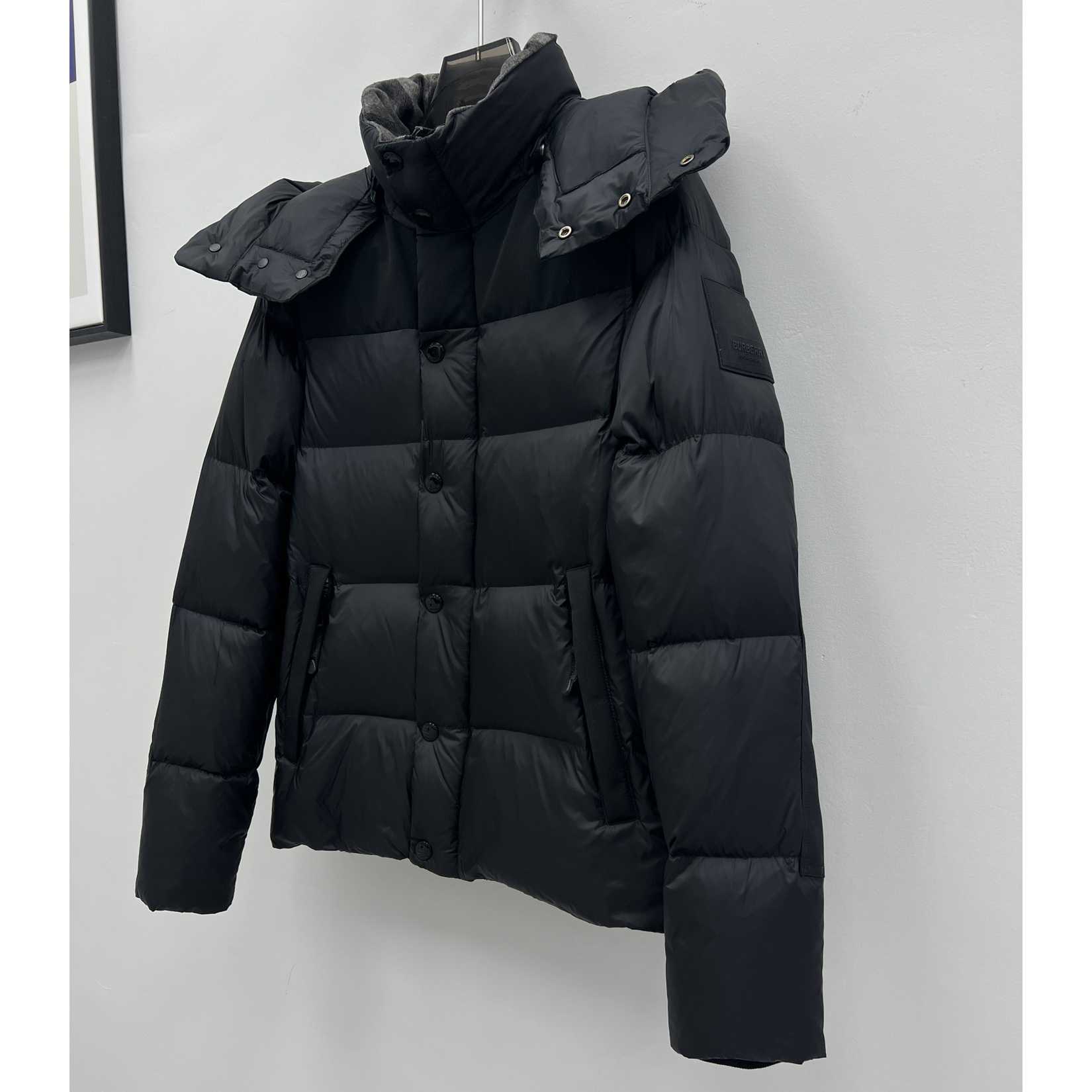 Burberry Detachable Sleeve Hooded Puffer Jacket - PerfectKickZ