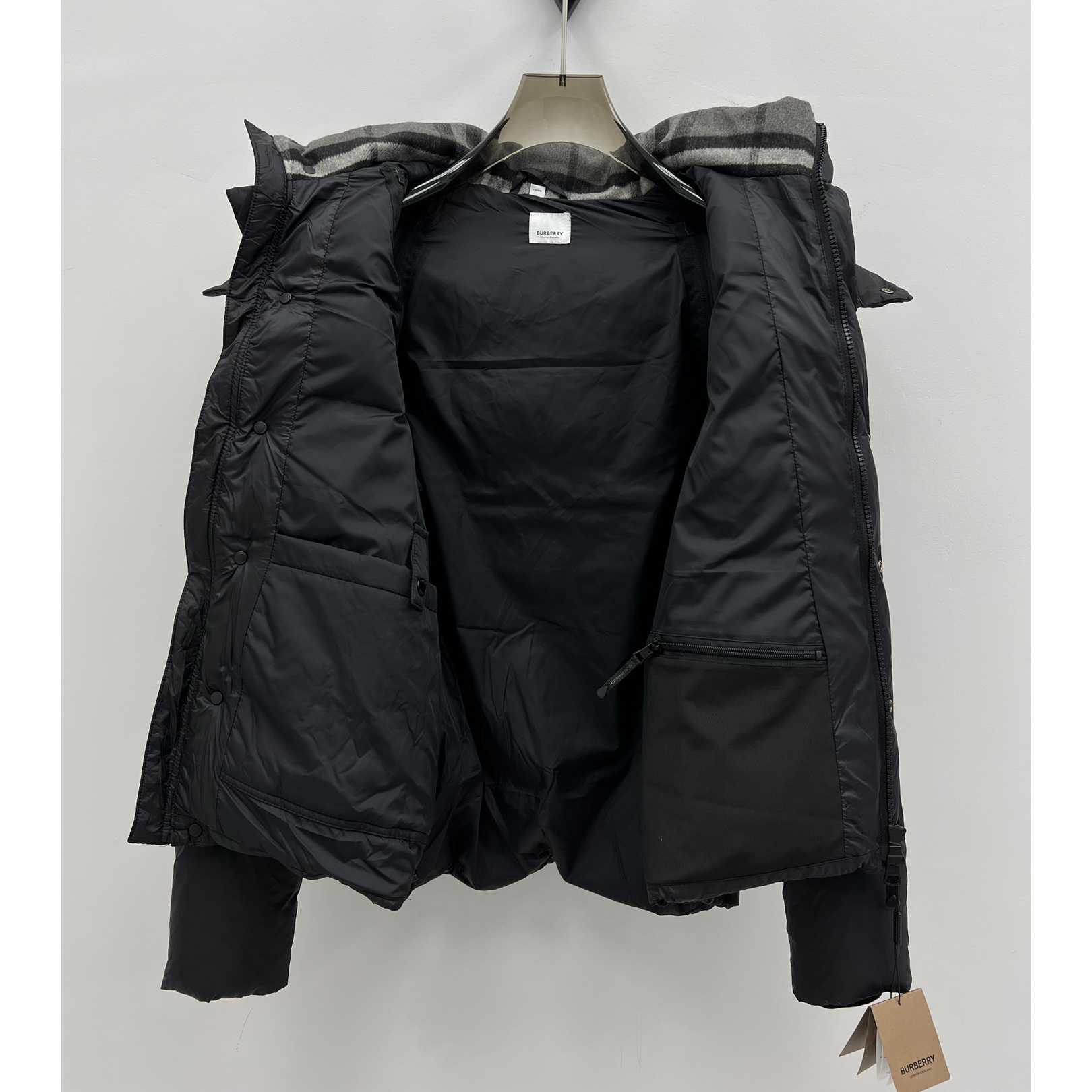 Burberry Detachable Sleeve Hooded Puffer Jacket - PerfectKickZ