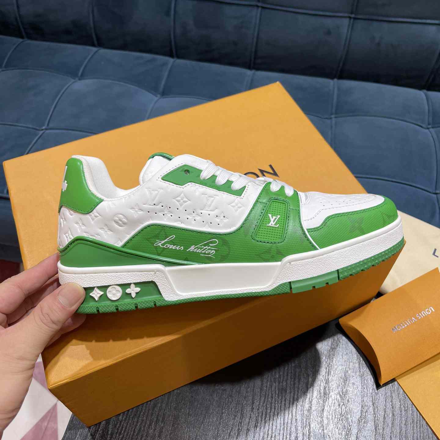 Louis Vuitton LV Trainer Sneaker       1AASJ2 - PerfectKickZ