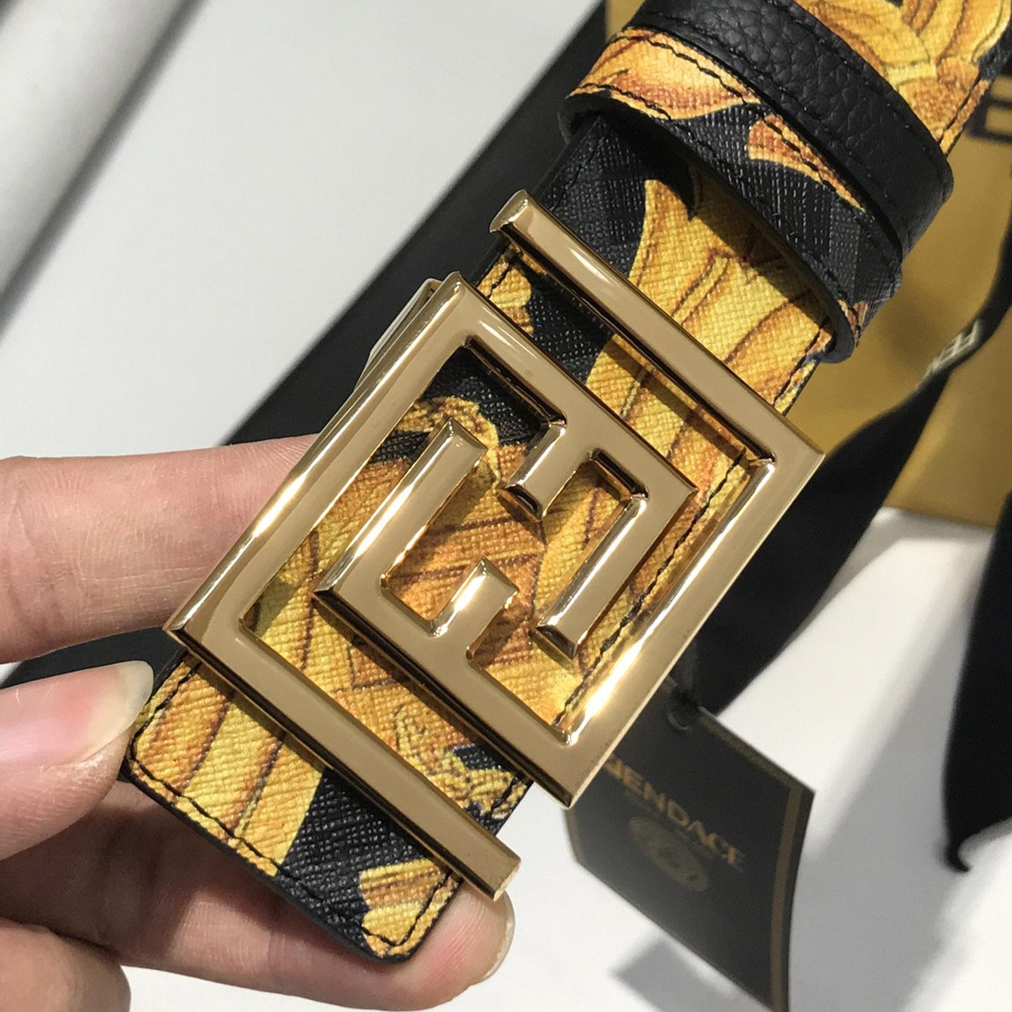 Versace Fendace Reversible Belt - PerfectKickZ