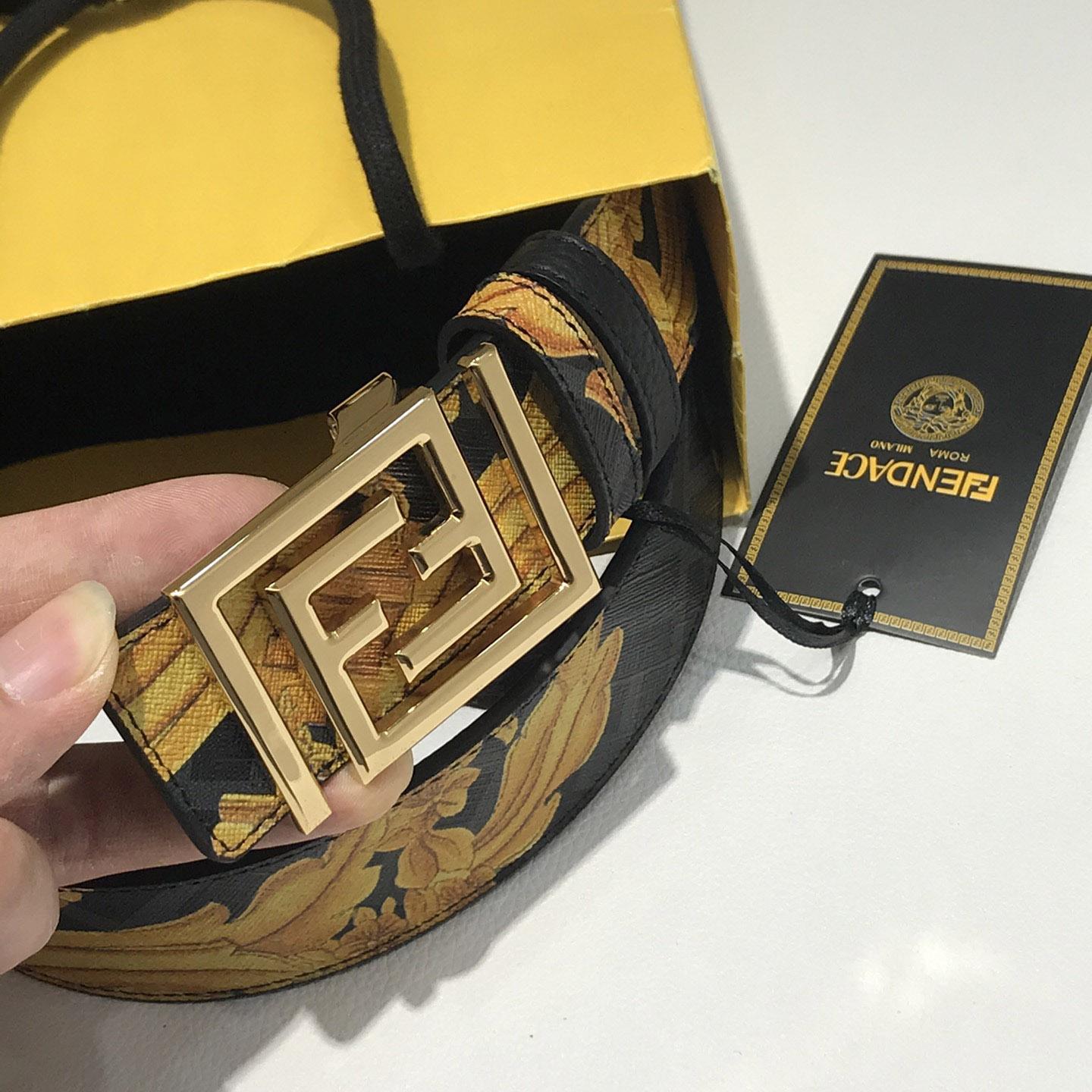 Versace Fendace Reversible Belt - PerfectKickZ