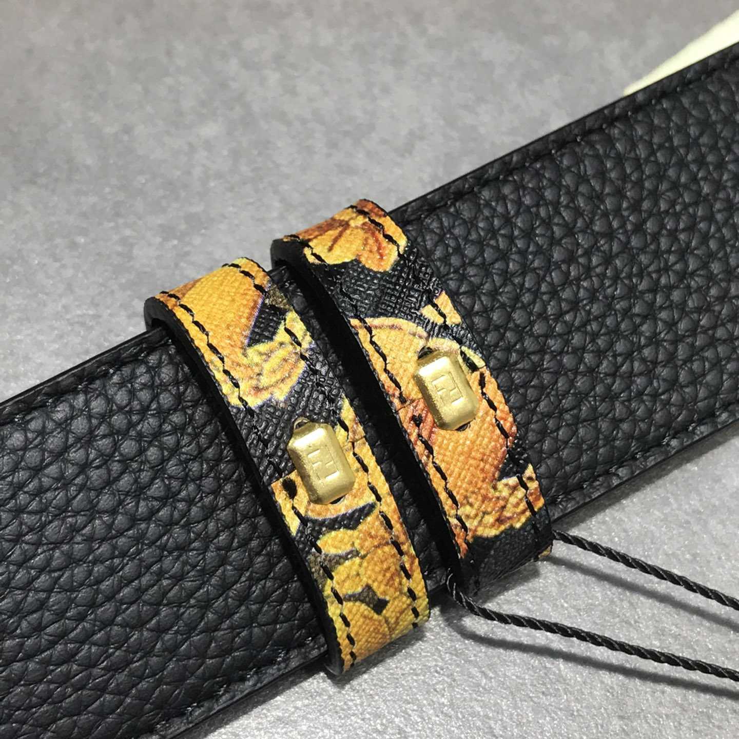 Versace Fendace Reversible Belt - PerfectKickZ