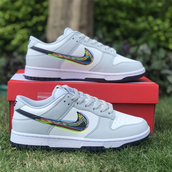 Nike SB Dunk Low "3D Swoosh" Sneaker     DV6482-100  - 