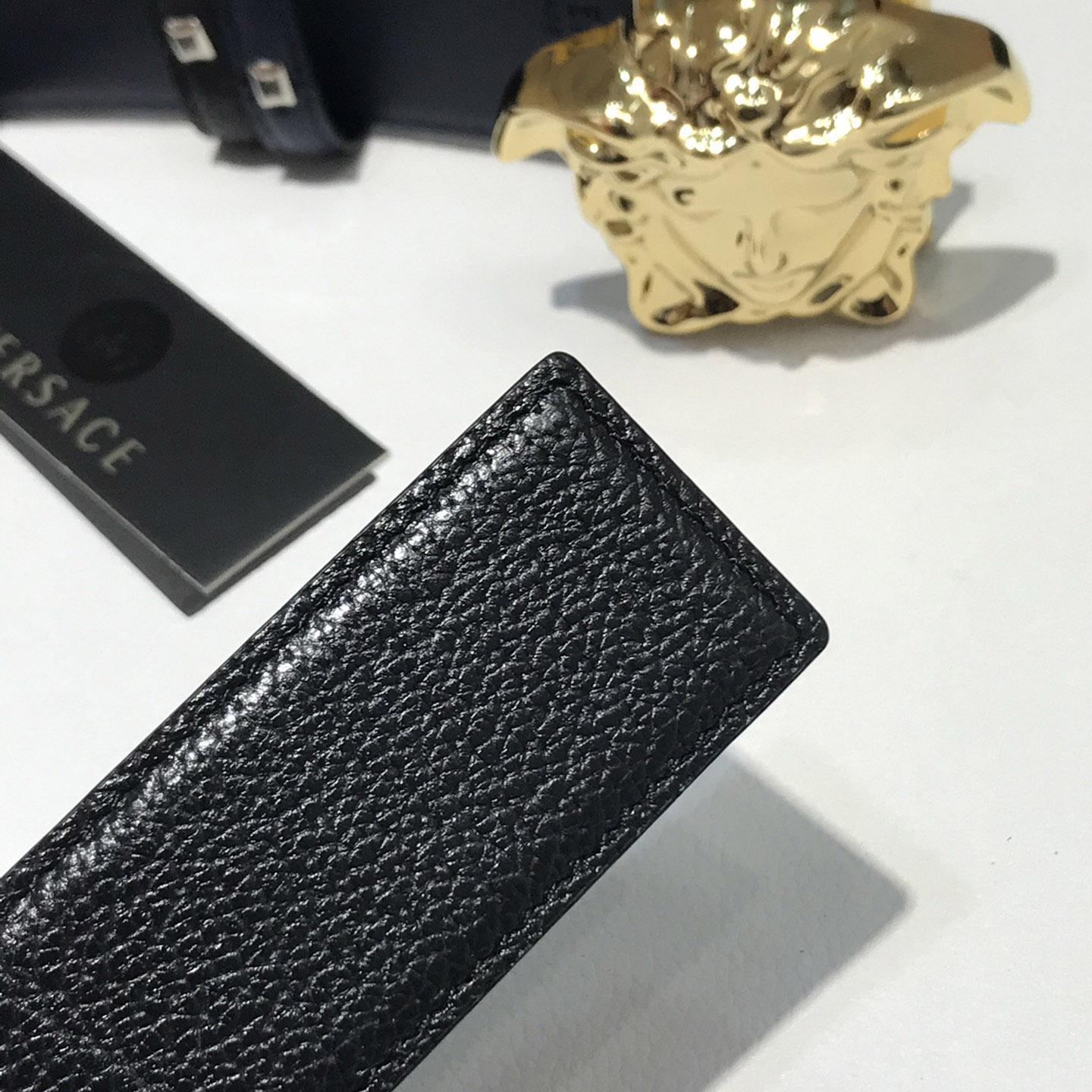 Versace Reversible Leather Belt  - PerfectKickZ