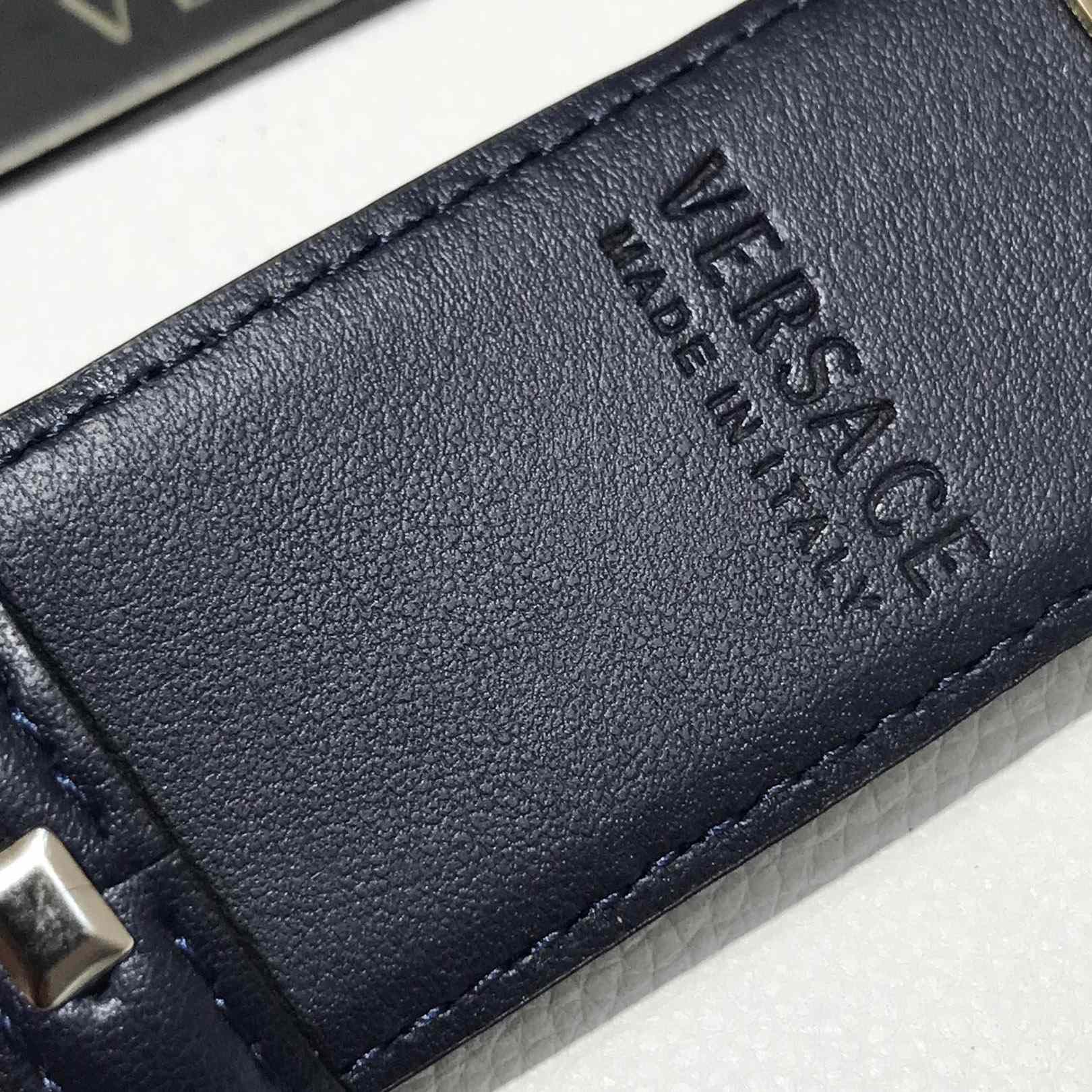 Versace Reversible Leather Belt  - PerfectKickZ