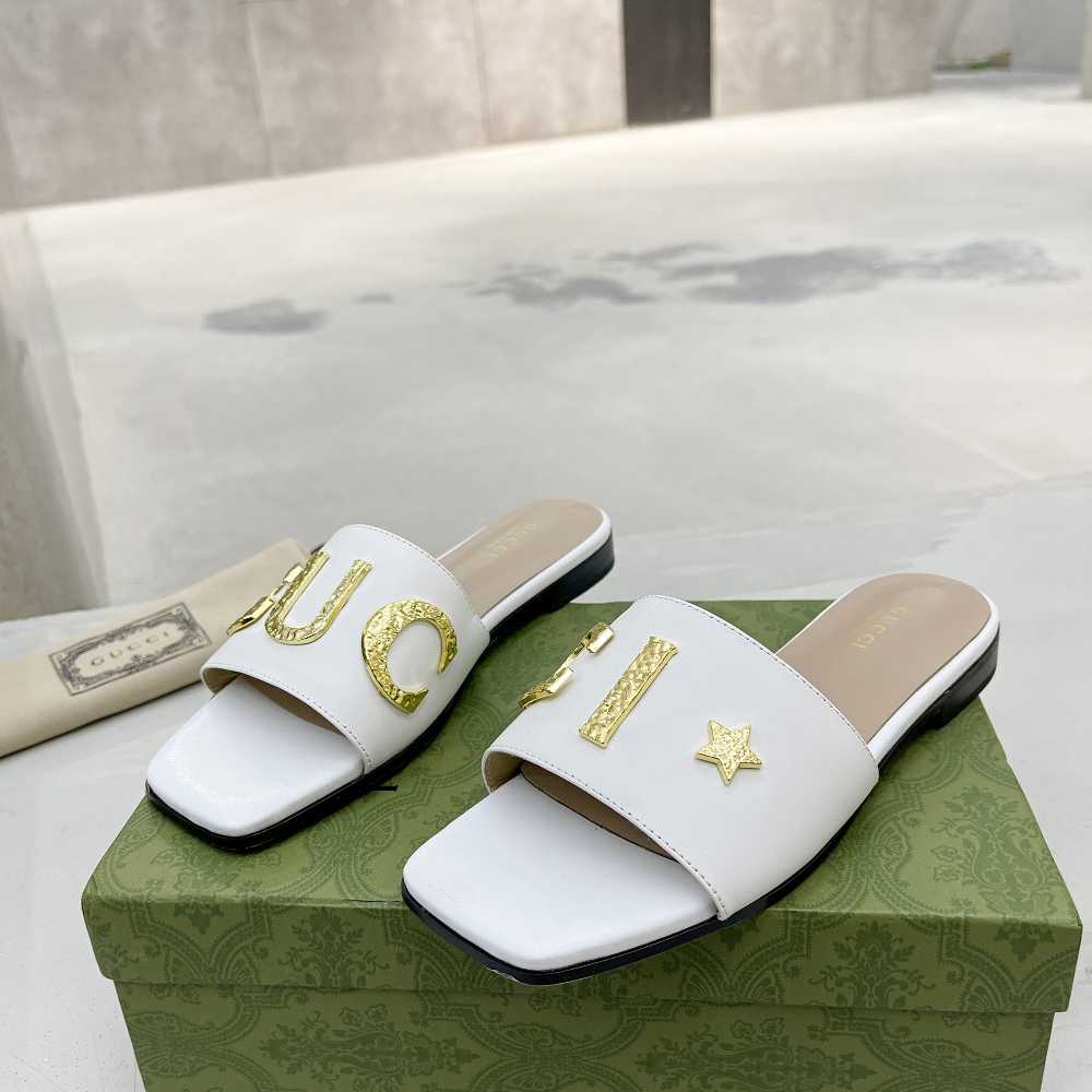Gucci Women's 'Gucci' Slide Sandal - PerfectKickZ