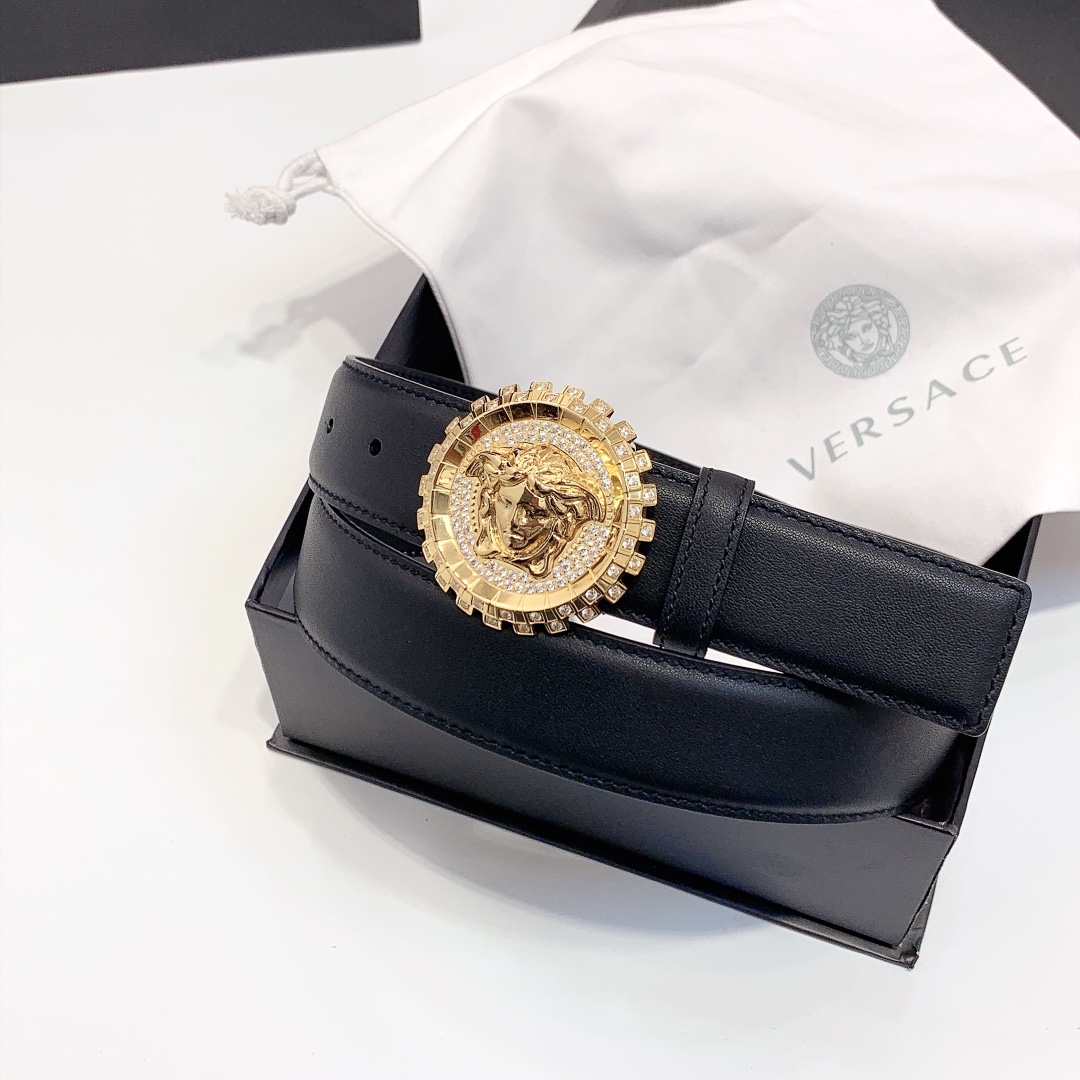 Versace Medusa Belt - PerfectKickZ