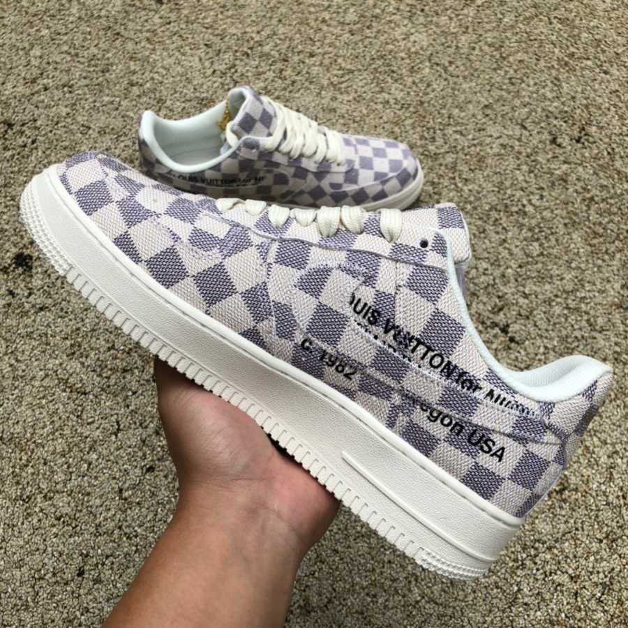 Louis Vuitton LV x Nike Air Force 1 x off-White Sneaker       LV DJ46 - 