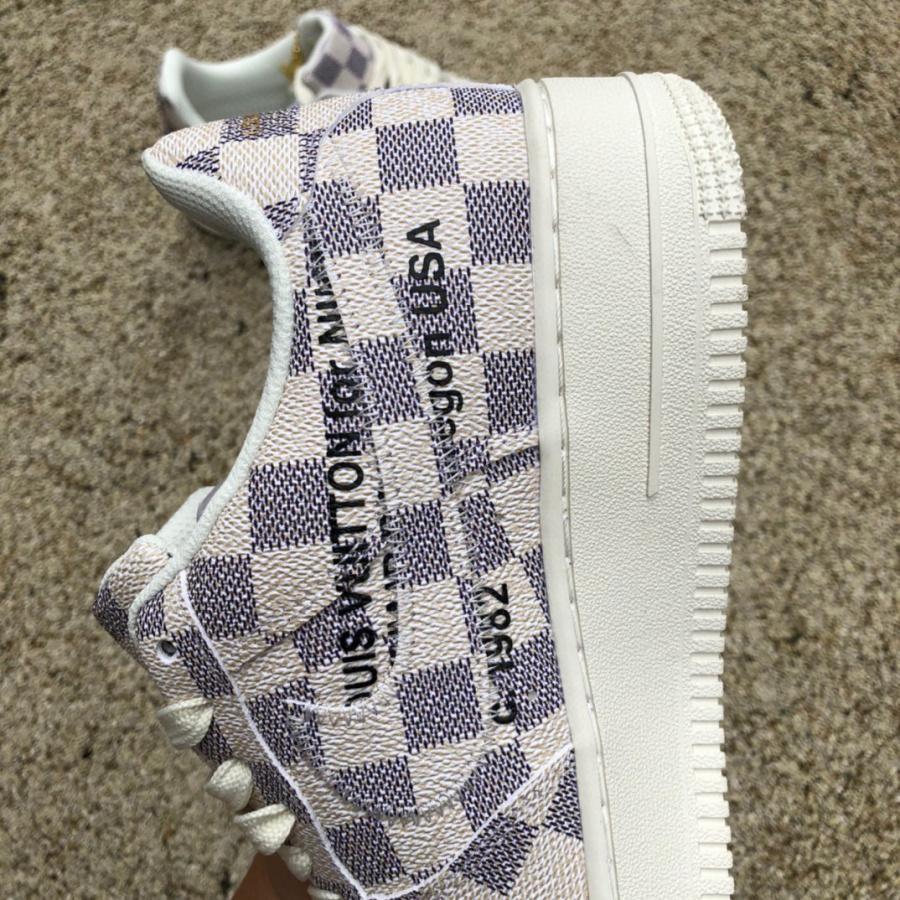 Louis Vuitton LV x Nike Air Force 1 x off-White Sneaker       LV DJ46 - 