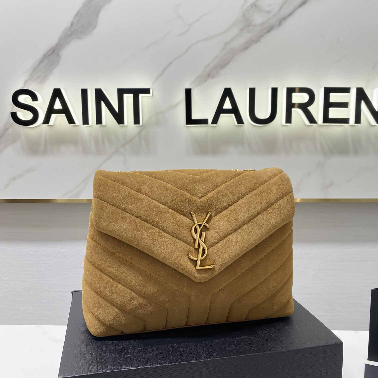 Saint Laurent Loulou Medium Shoulder Bag(25cm)    392277 - PerfectKickZ