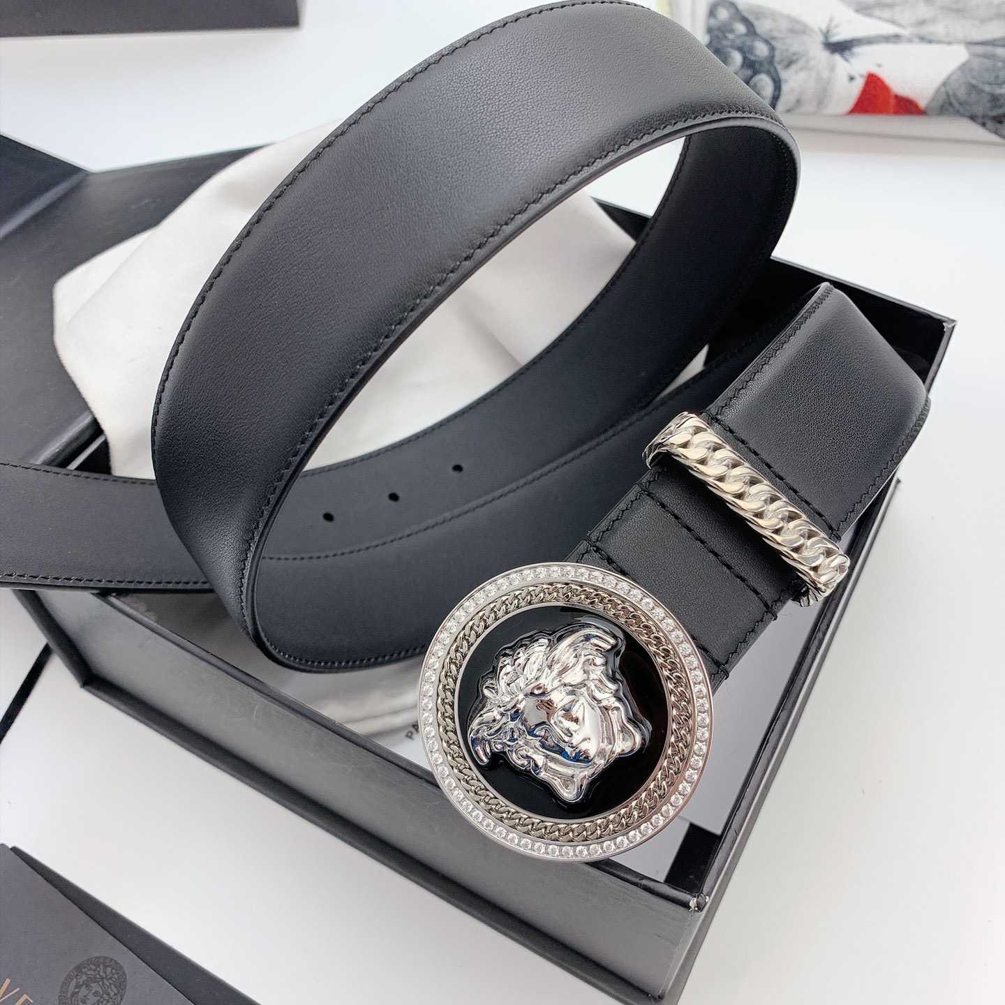 Versace Medusa Biggie Belt - PerfectKickZ