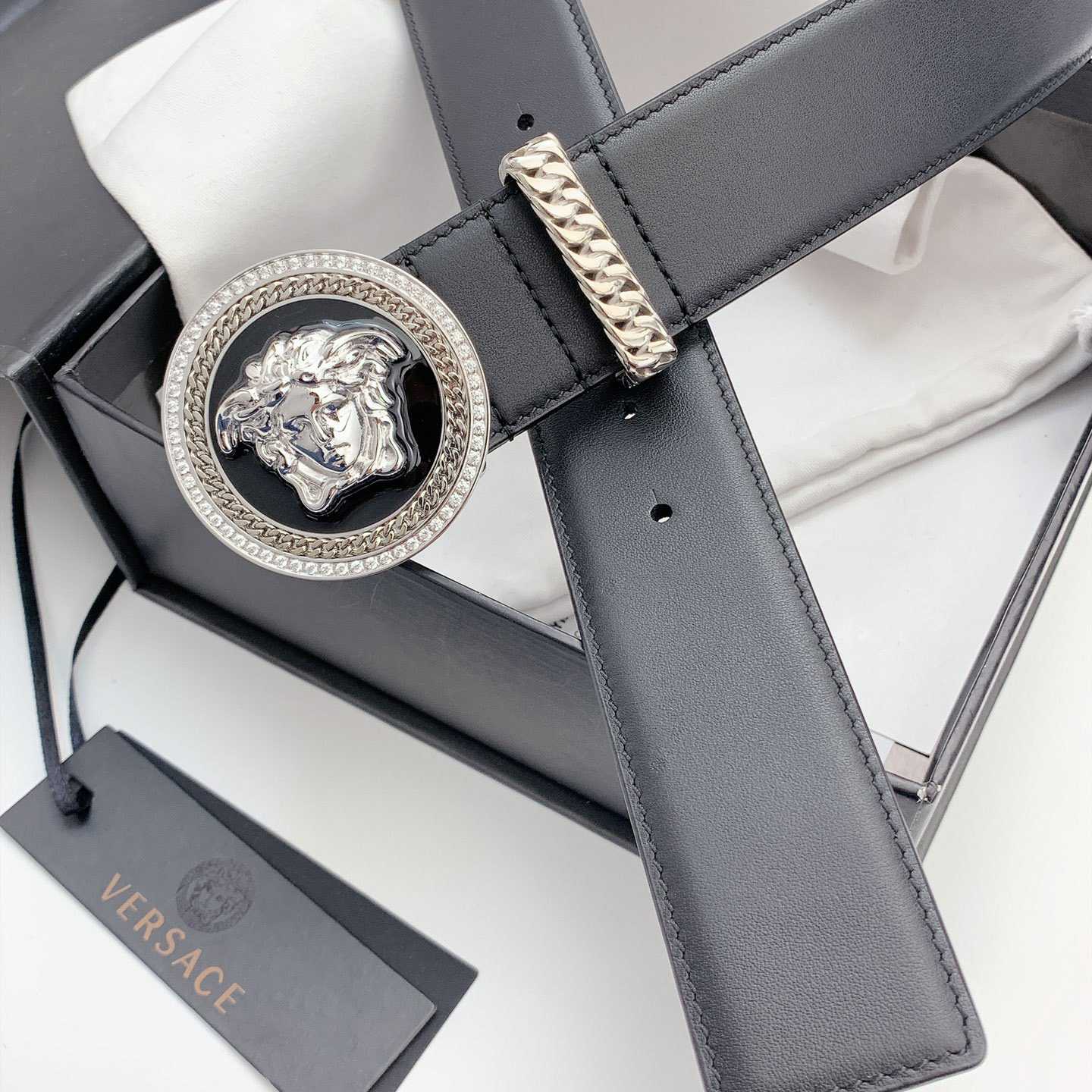 Versace Medusa Biggie Belt - PerfectKickZ