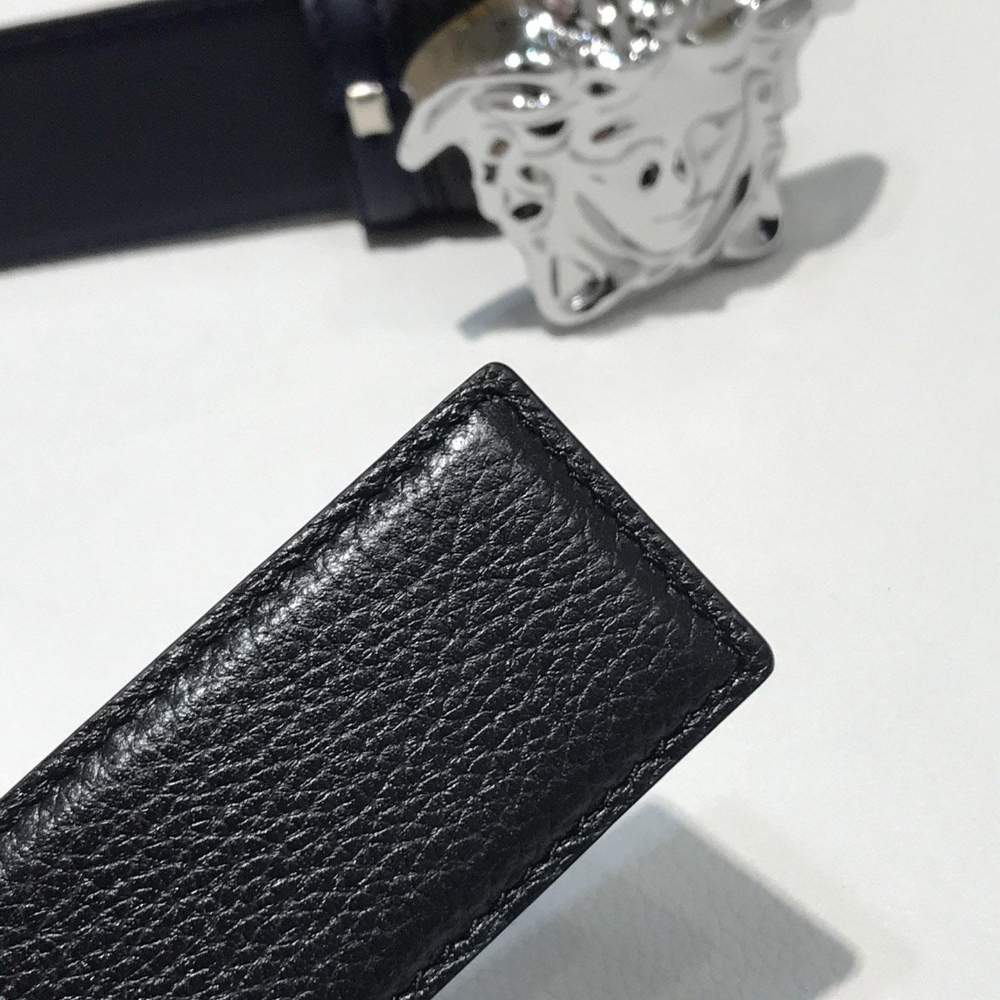 Versace Reversible Leather Belt  - PerfectKickZ