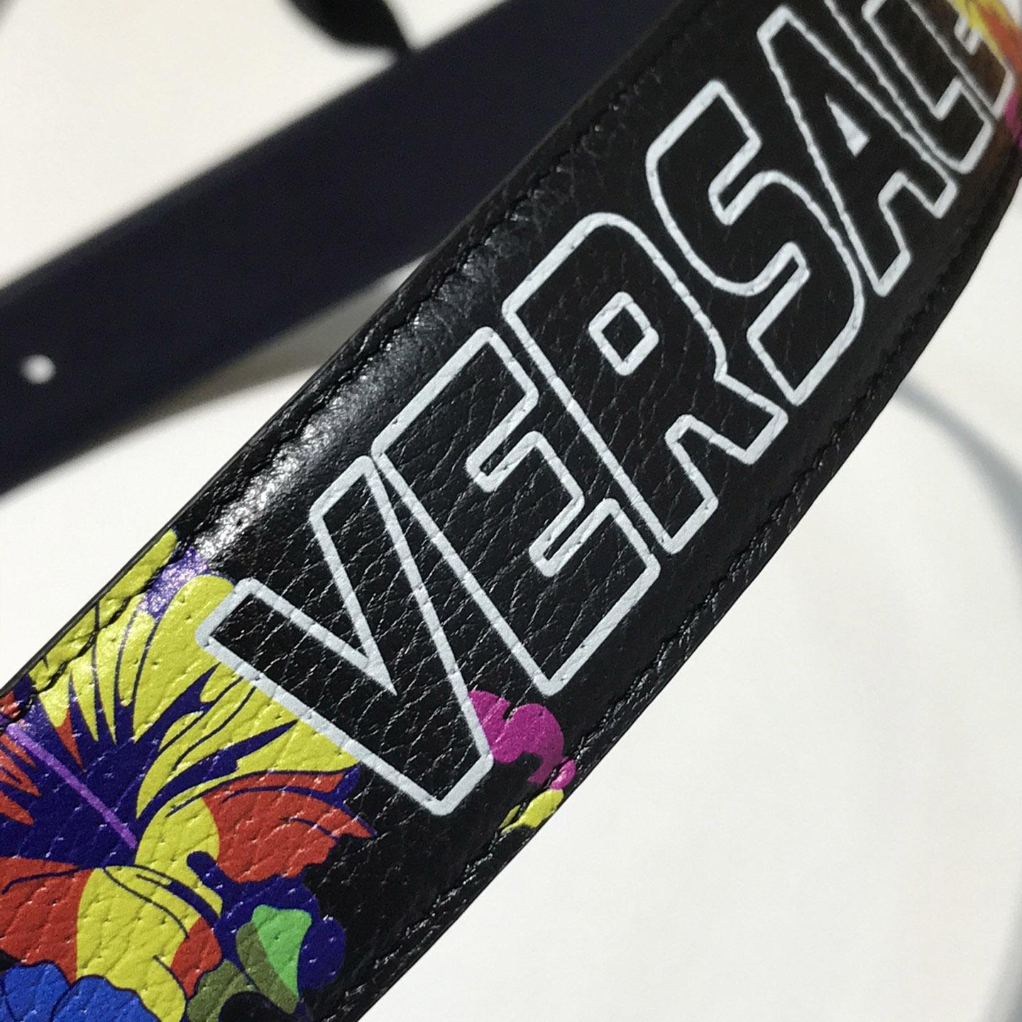 Versace Reversible Leather Belt  - PerfectKickZ