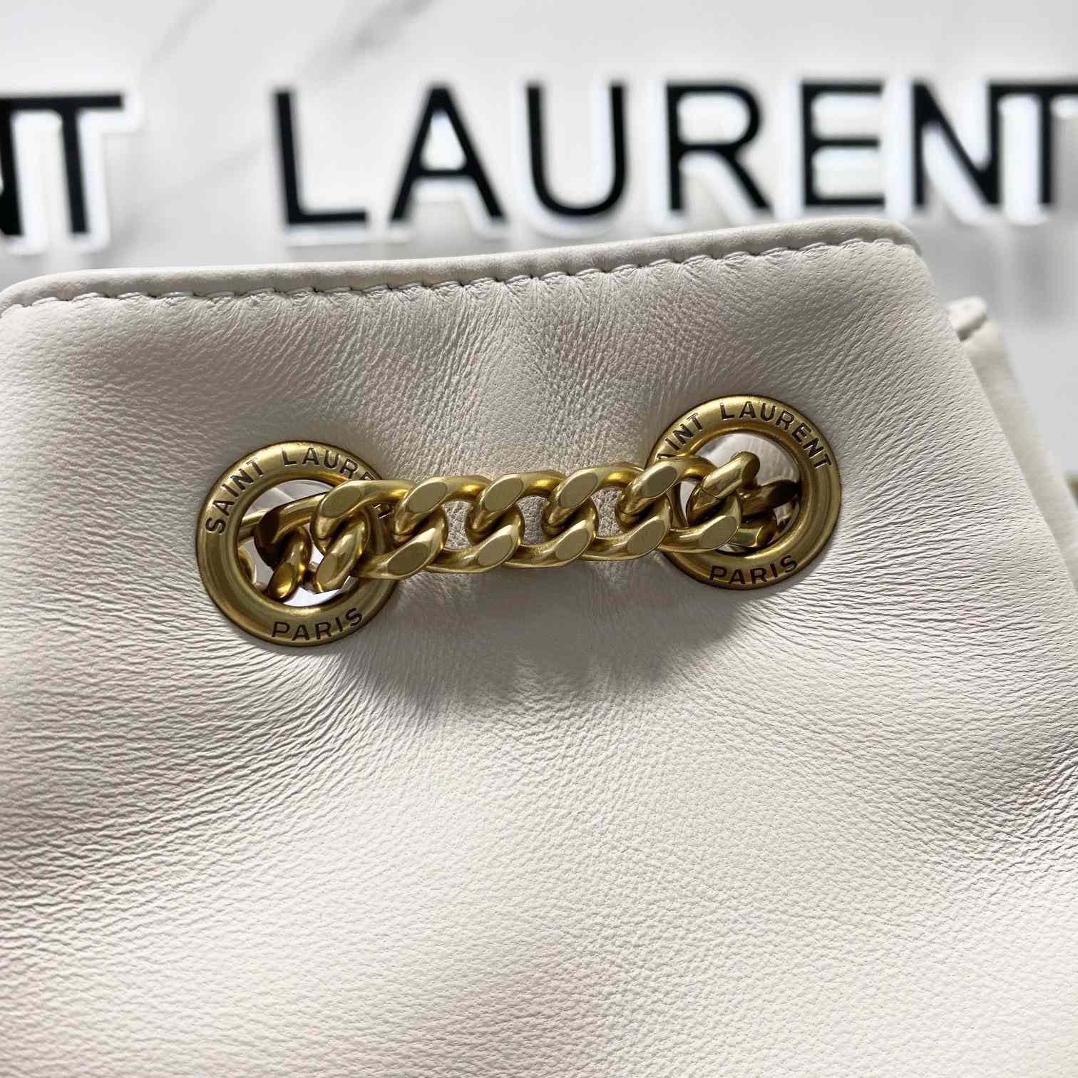Saint Laurent Joe Drawstring Quilted Backpack(22-29-15cm) - PerfectKickZ