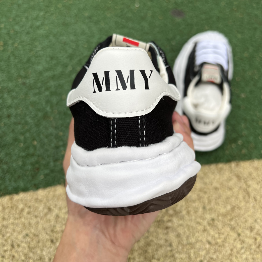 Maison Mihara Yasuhiro Original Sole Toe Cap Lowcut Canvas Sneaker - PerfectKickZ