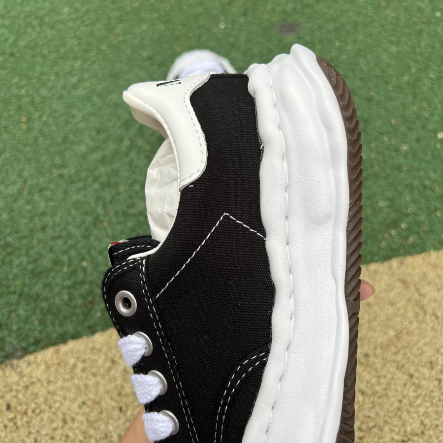 Maison Mihara Yasuhiro Original Sole Toe Cap Lowcut Canvas Sneaker - PerfectKickZ