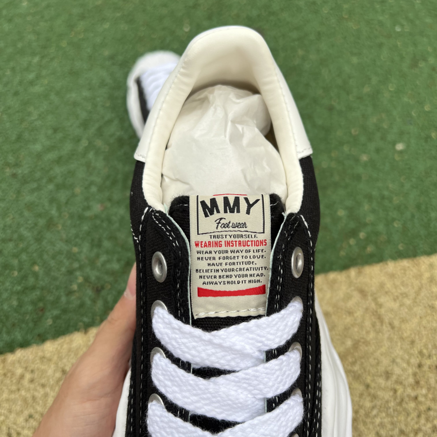 Maison Mihara Yasuhiro Original Sole Toe Cap Lowcut Canvas Sneaker - PerfectKickZ