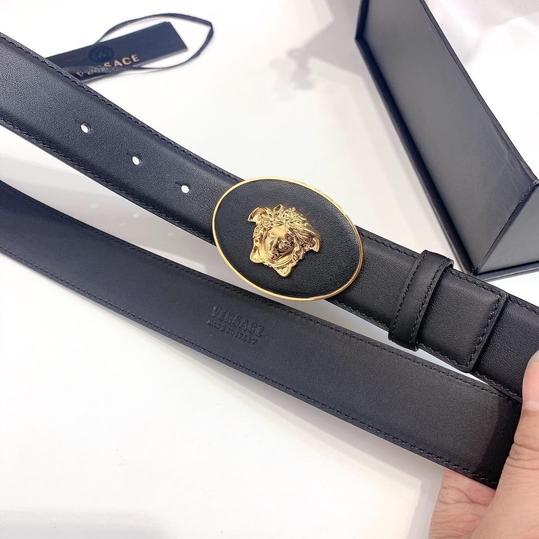 Versace Medusa Belt - PerfectKickZ