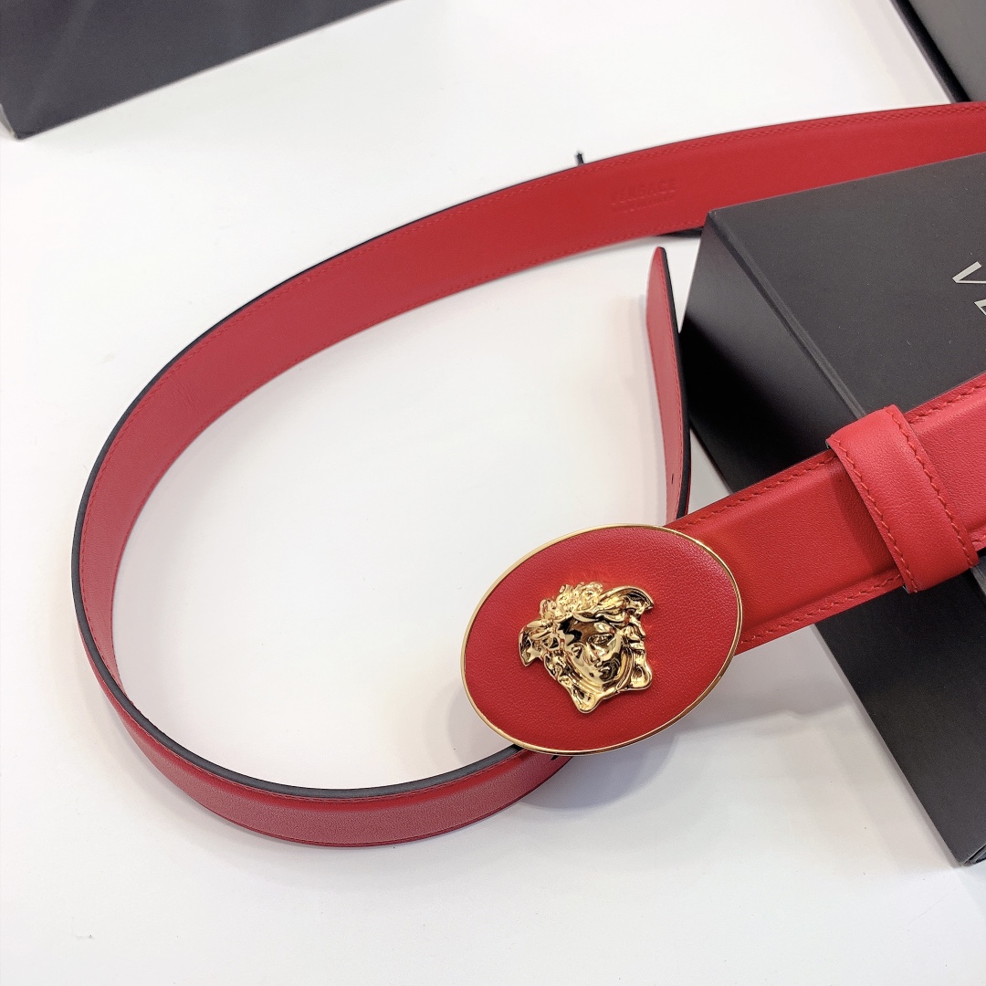 Versace Medusa Belt - PerfectKickZ