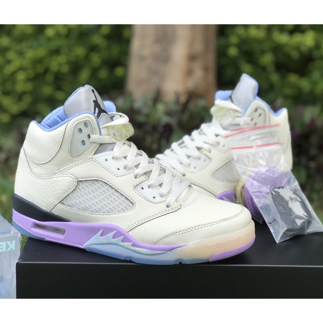  DJ Khaled x Air Jordan 5 We The Best “Sail” Sneaker    DV4982-175  - PerfectKickZ