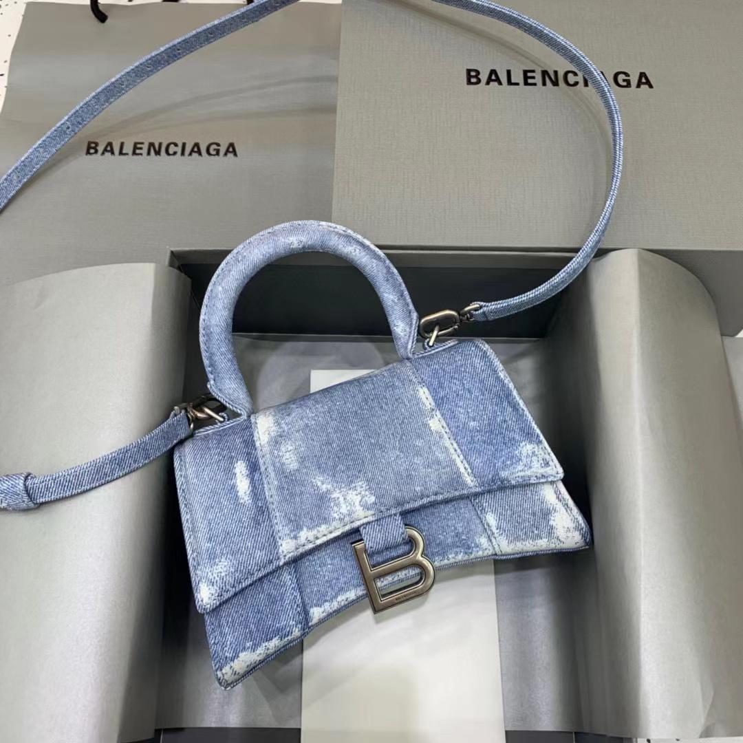 Balenciaga Hourglass Handbag  (19cm) - PerfectKickZ