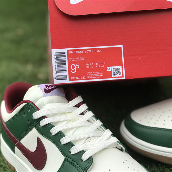 Nike Dunk Low “Gorge Green” Sneakers   FB7160-161 - PerfectKickZ