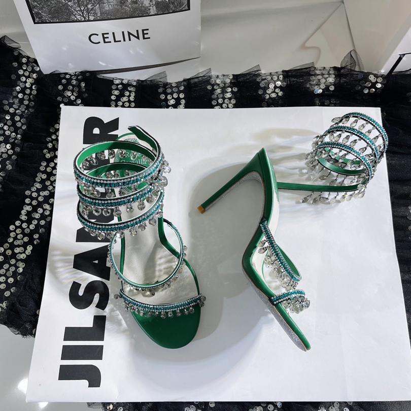 Rene Caovilla Stiletto Heel Sandals - PerfectKickZ