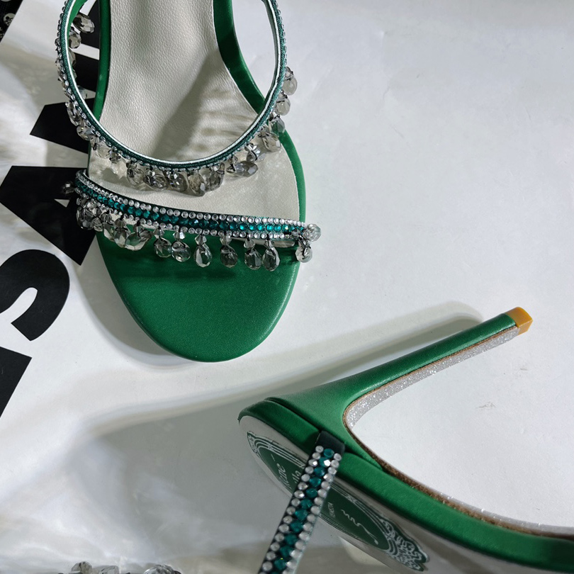 Rene Caovilla Stiletto Heel Sandals - PerfectKickZ