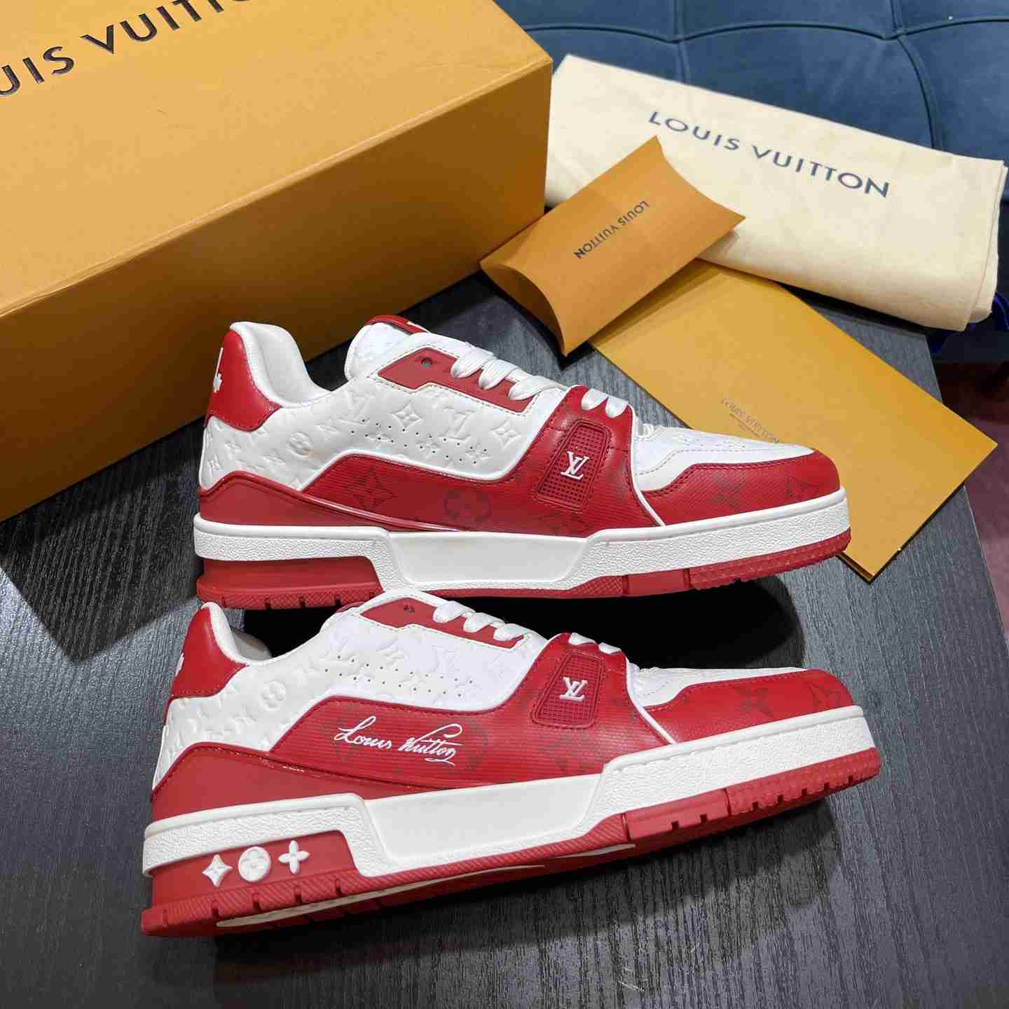 Louis Vuitton LV Trainer Sneaker       1AANFA - PerfectKickZ