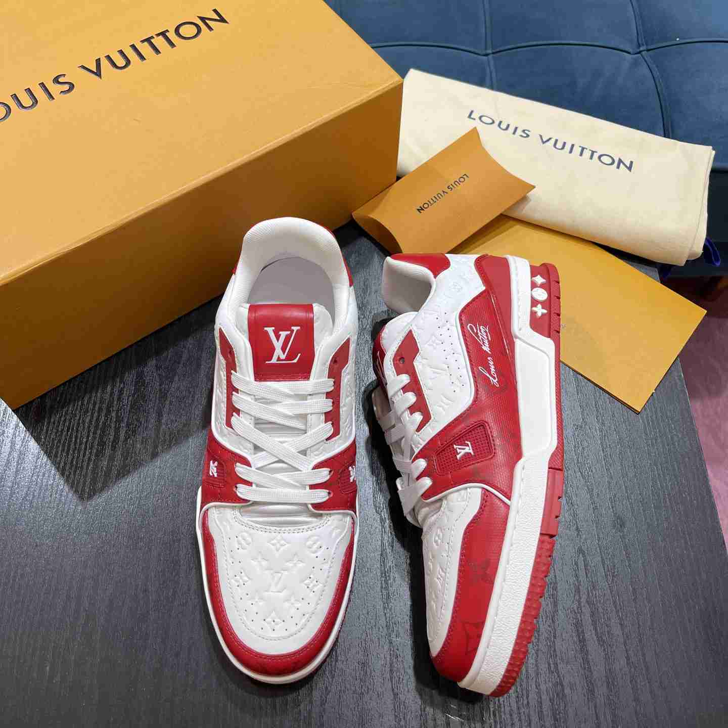 Louis Vuitton LV Trainer Sneaker       1AANFA - PerfectKickZ