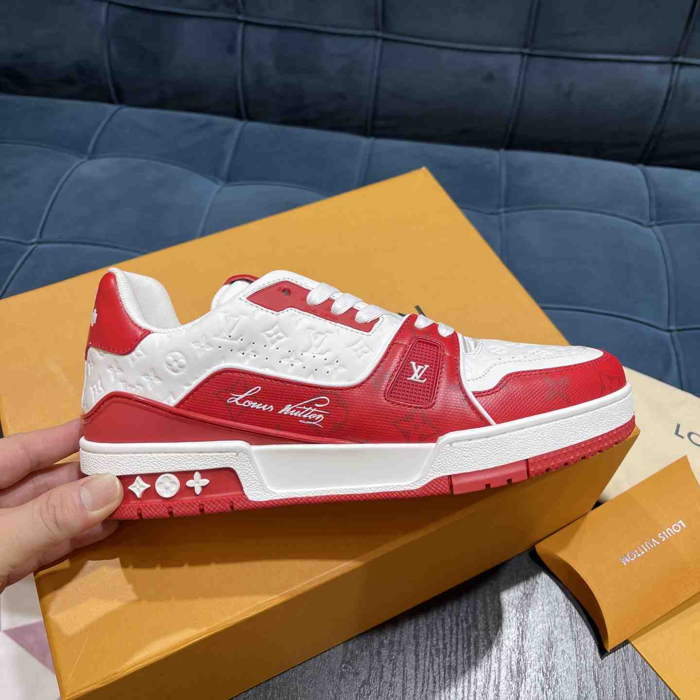 Louis Vuitton LV Trainer Sneaker       1AANFA - PerfectKickZ
