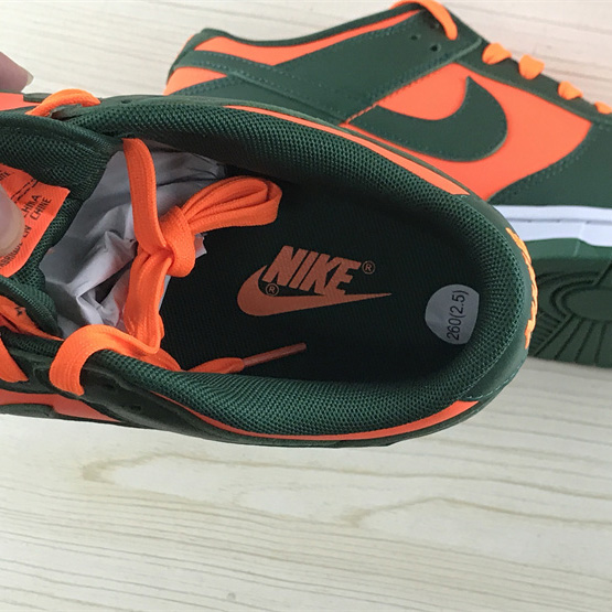 Nike Dunk Low “Miami Hurricanes” Sneaker   DD1391-300 - 