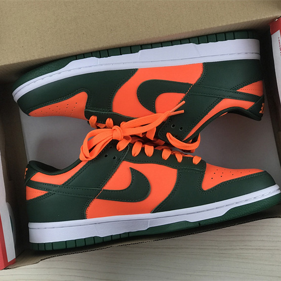 Nike Dunk Low “Miami Hurricanes” Sneaker   DD1391-300 - 