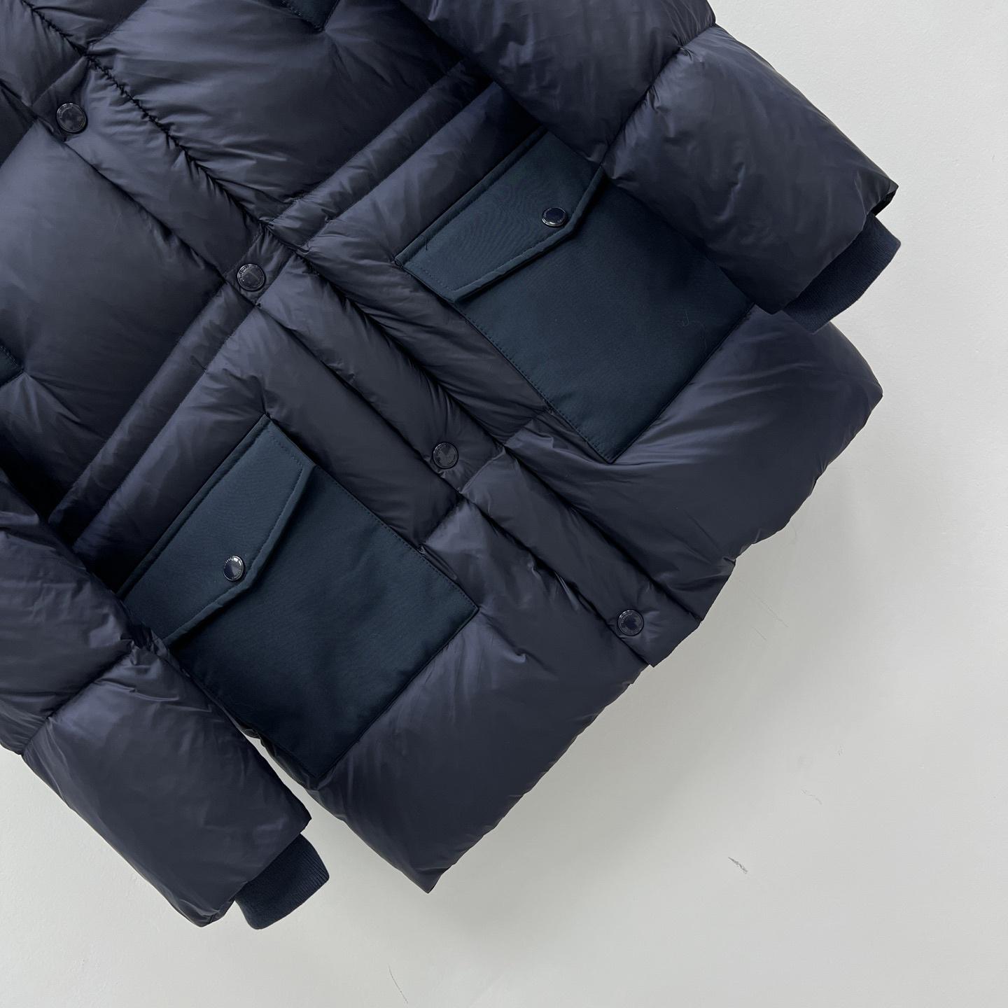 Burberry Logo Appliqué Nylon Puffer Coat - PerfectKickZ