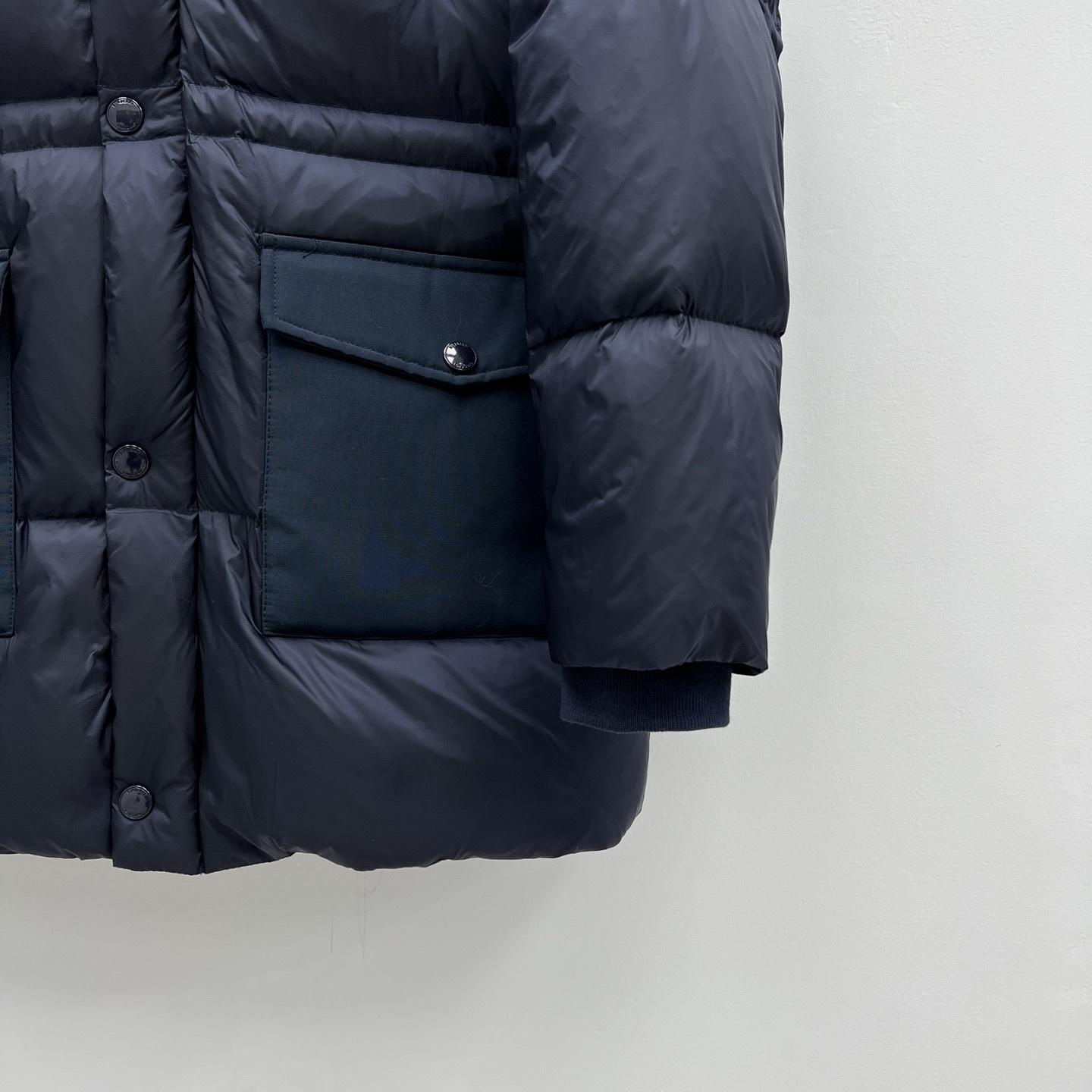 Burberry Logo Appliqué Nylon Puffer Coat - PerfectKickZ